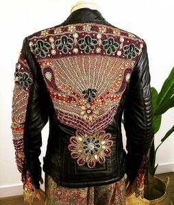 Lehenga-chaquetas de cuero Vintage para mujer, 2022 - Product Image 2