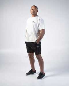 Camiseta Casual de Hombre, Corte Ajustado, Tejido de Bambú de Alta Calidad, Impresión de Logotipo Personalizado, Secado Rápido, Mangas Cortas Ligeras, Último Diseño - Product Image 3