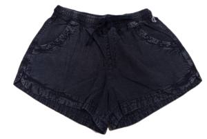 Pantalones cortos lavados con ácido personalizados para mujer 100% algodón Vintage Sports - Product Image 5