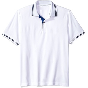 Camisetas de Polo de Golf para Hombre, de Poliéster, de Secado Rápido, Elásticas en Cuatro Direcciones, Transpirables, Antibacterianas, de Talla Grande, con Logotipo Personalizable OEM - Product Image 3