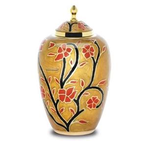 Urnas para cenizas adulto Blue Garden Urna funeraria grande para cenizas de seres queridos Tamaño 10,5 "y 220 Cu. En - Product Image 4