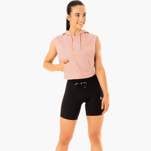 Ensemble haut court et pantalon de jogging personnalisable pour femme Streetwear imprimé lettre pour automne hiver décontracté 2 pièces hauts longueur court - Product Image 1