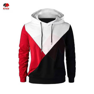 เสื้อฮู้ดผู้ชายพรีเมียม สไตล์คัลเลอร์บล็อก บริการสร้างแบรนด์ตามสั่ง รับผลิตแบบ OEM และ ODM เสื้อผ้าฤดูหนาวมีฮู้ด - Product Image 1