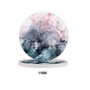 Sous-verres en cuivre pur de Mule de Moscou de forme ronde martelée pour tasses en cuivre verres à cocktail et petites bouteilles de vin - Product Image 4