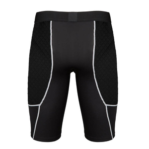 Shorts de bain en coton pour hommes, respirants, coupe ajustée, compression, course à pied, pour la salle de sport - Product Image 3