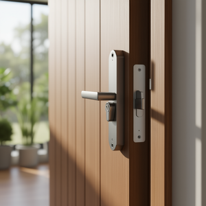 Juego de Manijas para Puerta de Aluminio CORE+ 8100/3020/6501/6612 F1 D/K TS 38-63mm PZ L/R OGRO - Product Image 3