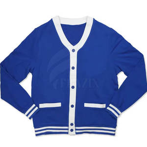 Men's Light Weight Full-Sleeve <b>Cardigans</b> <b>Jersey</b> Plain Dyed Training Wear for Winter Season - Product Image 4