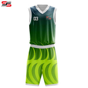 Vente en gros à bas prix maillot de basket-ball vierge personnalisé nouveau design sublimation logo maillot uniforme de basket-ball de l'équipe - Product Image 3