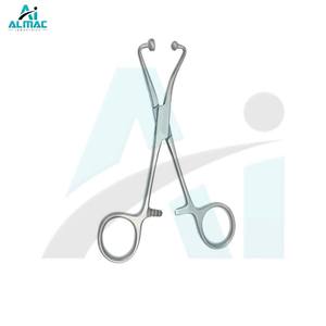 Pinzas de toalla de bola y enchufe de acero inoxidable duraderas ALMAC uso médico y quirúrgico precisión hecha a mano reutilizable y esterilizable - Product Image 1