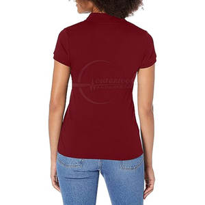 2025 nuevo estilo mujer Polo camiseta diseño su propia mujer Slim Fit adultos uso al aire libre mujeres Polo camiseta - Product Image 2