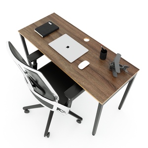 HBSL003 Minimalist Style Plywood <b>Desk</b> 120x50cm Dual Motor Sit Stand Office Furniture Melamine Wood <b>Computer</b> Table - Product Image 1