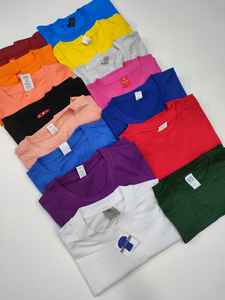 T-shirts confortables en coton 100% imprimé numérique 180g Coupe classique Options multicolores pour hommes et garçons Vente en gros disponible - Product Image 3