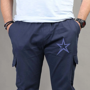 Pantalones de jogging de peso pesado para hombre, pantalones holgados, pantalones de chándal de lana de algodón con logotipo personalizado OEM para hombre, pantalones lavados - Product Image 2