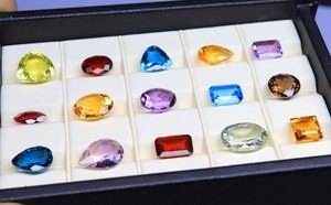 Tự nhiên Chanh thạch anh hessonite Garnet London Màu Xanh Topaz Citrine Hồng thạch anh tím Thụy Sĩ màu xanh Topaz Smokey thạch anh màu xanh lá cây Ametrine - Product Image 6
