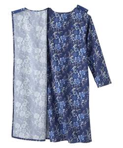 Bata de Paciente para Hospital, Bata de Paciente de Manga Corta con Hombros Descubiertos - Product Image 2