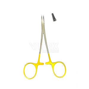 Pinzas Quirúrgicas Curvas de Disección Afiladas, Hechas Profesionalmente, de Alta Calidad, para Uso Manual, 5 1/2 - Product Image 3