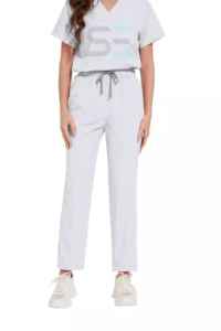 Vente en gros d'uniformes de gommage médical oem à manches courtes/ensemble d'uniformes de gommage de haute qualité imprimé de logo personnalisé - Product Image 4