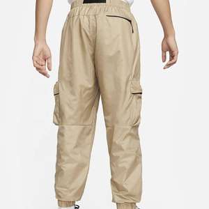 Pantalones cortavientos de marca personalizados, pantalones cortavientos de nailon de retales para hombre con logotipo personalizado del fabricante - Product Image 2