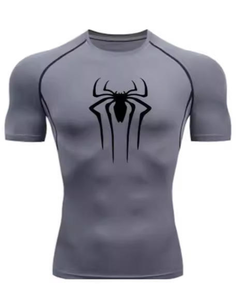 Camisetas de Compresión para Hombre, Ropa de Gimnasio de Secado Rápido, Ajuste Regular, Tops Deportivos Cómodos y Elásticos, Ropa Atlética 100% Algodón - Product Image 2