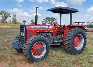 Vente en gros de tracteurs agricoles Massey Ferguson 290 4WD MF290 85Hp tracteur agricole avec pompe moteur et boîte de vitesses 2WD prix - Product Image 2