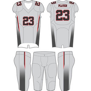 New Outlet Top Selling American <b>Football</b> Uniform Competitive <b>Price</b> 100% Polyester Made Quick Dry American <b>Football</b> Uniform - Product Image 2