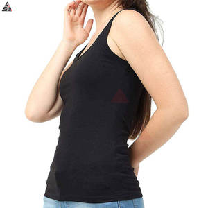 Débardeur Athlétique Personnalisable pour Femmes, Couleur Personnalisable, Logo Personnalisé, 100% Coton - Product Image 4