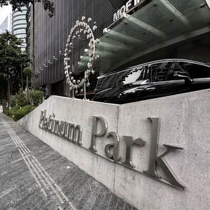 Letrero 3D con Logotipo de Empresa en Acero Inoxidable, Letrero Luminoso para Oficina, Letrero Comercial Luminoso, Letreros Comerciales - Product Image 1