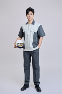 Vêtements de travail haute visibilité pour hommes FMF - Tissu TC Durable Respirant Confortable Lavable Anti-rétrécissement Anti-plis Résistant aux déchirures - Product Image 6