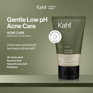 OEM ODM Kahf Soin de l'acné AminoGel Nettoyant visage 100 ml 100 ML panthénol acide succinique acide salicylique pour hommes doux faible pH Soin de l'acné - Product Image 2