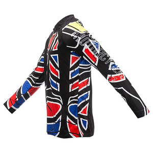 เสื้อแข่งรถมอเตอร์ไซด์ผ้าโพลีเอสเตอร์สวมใส่สบายและมีสไตล์เสื้อสำหรับผู้ชายจากอุตสาหกรรมที่น่าทึ่งดีไซน์ตามสั่ง - Product Image 3