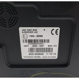 KOMFORTSTEUERGERÄT HYUNDAI i20 Serie 95400-C8021 G4LA Bifuel/Gas 1200 (20>) - Product Image 3