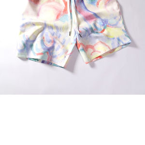 Pantalones cortos de algodón con estampado de logotipo personalizado de fábrica para hombre, pantalones cortos estampados lisos para hombre, producto de la mejor venta, pantalones cortos de estilo informal - Product Image 3