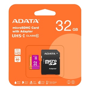 Tarjeta SD Adata Premier Mini con Adaptador SD, Capacidad de 32 GB, Clase 10, Compatible con DVR, Material Plástico - Product Image 3