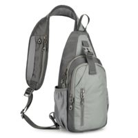 Piccola Borsa a Tracolla Oxford Unisex, Ispirata al Design Tattico, Impermeabile con Cerniera, Mini Borsa Utility EDC per Viaggio e Lavoro in Nylon