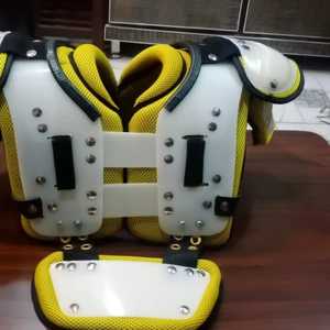 Último Diseño de Protectores de Hombro para Fútbol Americano, Material de Malla Transpirable, Profesionales, para Competición, Talla Grande, Verano - Product Image 5