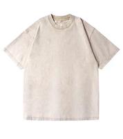 Vente chaude de haute qualité 210 Gsm T-Shirt en gros personnalisé plaine T-Shirt blanc coton Street Wear T-Shirt 2024
