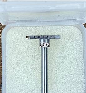 Outils à main Eaglion pour la fabrication de bijoux en or et en argent 1mm 180 Outils diamantés à tête de marteau pour bagues et bracelets utilisés pour chaîne - Product Image 5