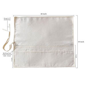 Trousse de toilette durable conçue pour les longs voyages et les déplacements quotidiens, trousse de toilette légère avec poches zippées, accessoires de toilette essentiels - Product Image 5