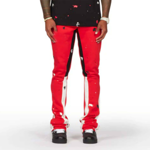 Ensemble de t-shirts évasés décontractés à la mode pour hommes tenue deux pièces pratique pour un style de vie actif en hiver - Product Image 6