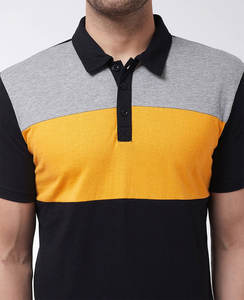 Nouvelle arrivée chemises de golf coupe ajustée personnalisée upf50 + belle qualité extensible dans les quatre sens sublimé polos respirants pour hommes - Product Image 4