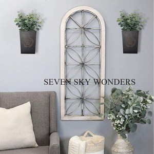 Custom Design Bulk Galvanized Metal Wall Hanging Planters Farmhouse Style for Home Flowers <b>Herbs</b> Flower <b>Pots</b> And Planters - Product Image 2