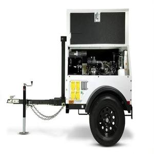Moteur Mitsubishi Tier IV de haute qualité 13kW générateur mobile Generac MLG15M 2 "attelage à boule monté sur remorque garantie de 3 ans - Product Image 2
