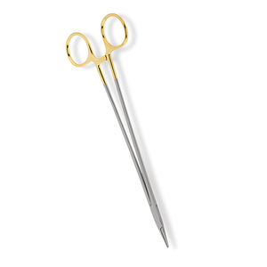 คีมยึดเข็มขนาด9นิ้วทำจากสเตนเลสสตีลสีทองครึ่งเข็ม - Product Image 5