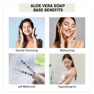 Handmade Antiseptic Aloe Vera <b>Soap</b> Bar Moisturizing Whitening Aloe Vera Flakes <b>Soap</b> Base Natural Bleaching Free Toiletpaper <b>Soap</b> - Product Image 3