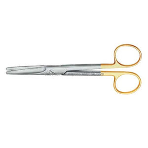 Ciseaux opératoires chirurgicaux manuels en carbure de tungstène TC Sharp Blunt Premium Acier inoxydable Classe II Instrument médical CE OEM - Product Image 3