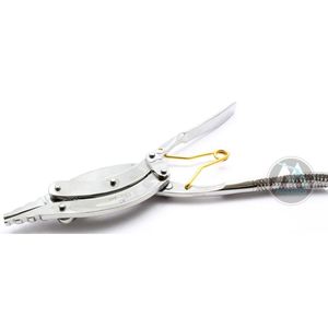 MAQNSCO Stainless Steel Silver High-quality Eyebrow <b>Ring</b> Opening Pliers New Condition 1 Year Warranty - Product Image 3