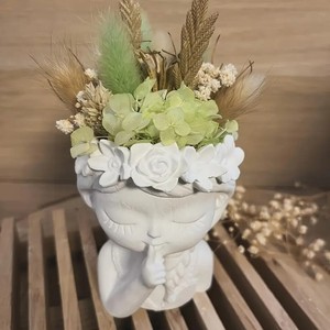 Set <span class=keywords><strong>de</strong></span> 2 Piezas <span class=keywords><strong>de</strong></span> Moldes <span class=keywords><strong>de</strong></span> Silicona <span class=keywords><strong>de</strong></span> Jarrón <span class=keywords><strong>de</strong></span> Niña Pequeña DIY para <span class=keywords><strong>Maceta</strong></span> <span class=keywords><strong>de</strong></span> Plantas Suculentas, Jarrón <span class=keywords><strong>de</strong></span> Concreto y Cemento, Molde <span class=keywords><strong>de</strong></span> Yeso - Product Image 3