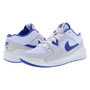 Zapatos Nike Jordan Stadium 90 GS para niños Color: Blanco/Game Royal/Black Sail 100% auténticos - Product Image 3
