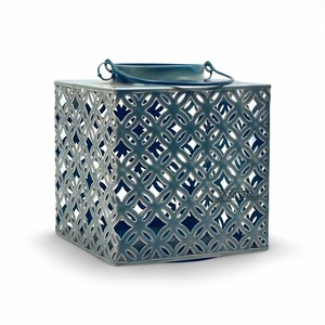 Heavy Metal Candle Holder Stand with Unique Design for Dinner Room Wood Candleholders <b>Lanterns</b> Candle Jars - Product Image 1