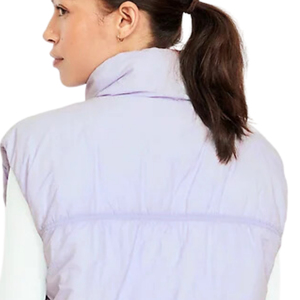 Personnalisé Grande Taille Femmes Hiver Chaud Fermeture À Glissière Nylon Bouffant Gilet Séchage Rapide Respirant Confortable Style Équestre - Product Image 6